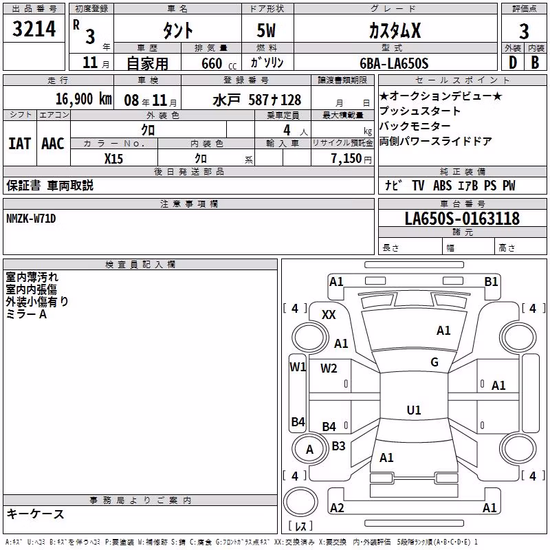 DAIHATSU TANTO