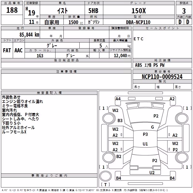 TOYOTA IST