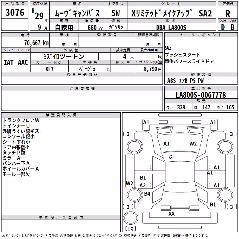 DAIHATSU MOVE CANBUS