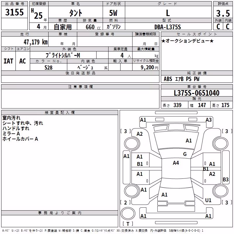 DAIHATSU TANTO