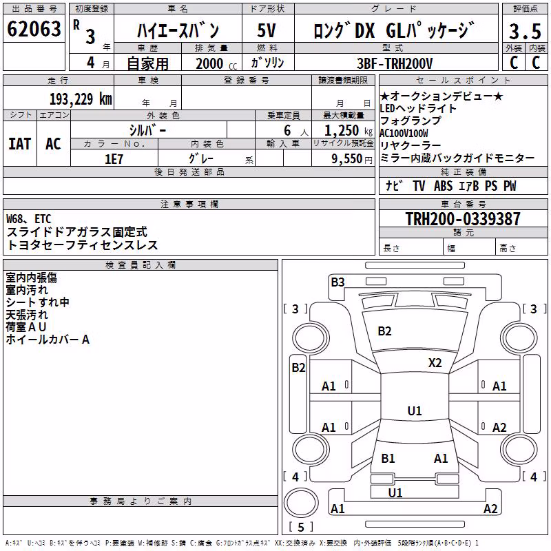 TOYOTA REGIUS ACE