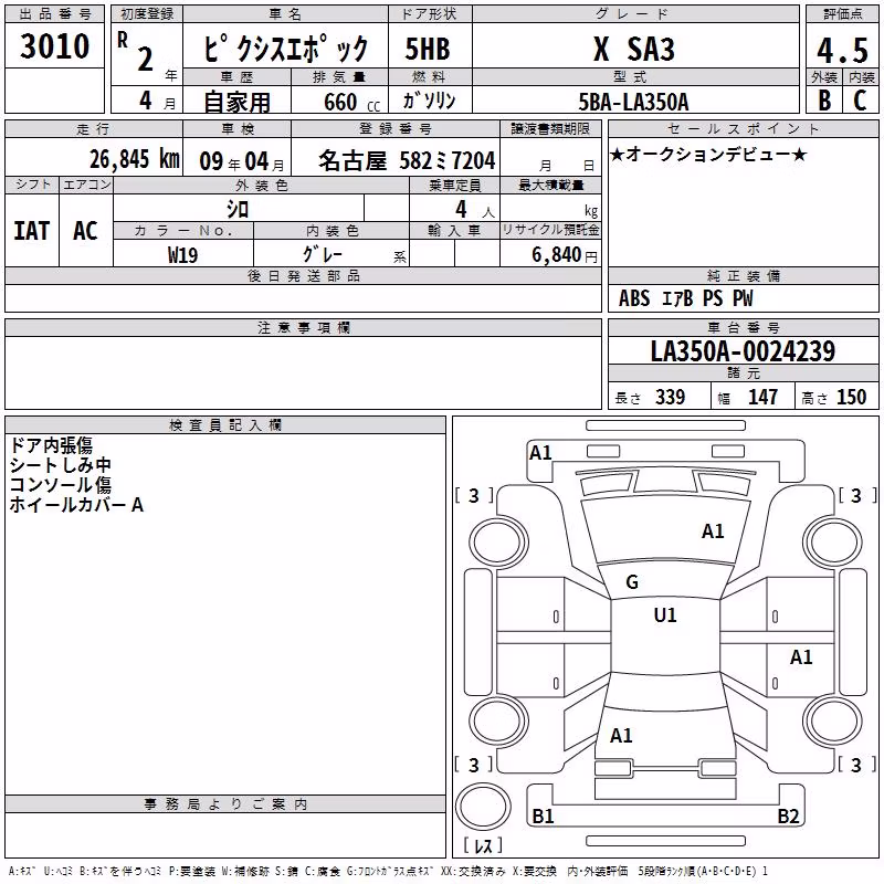 TOYOTA PIXIS EPOCH