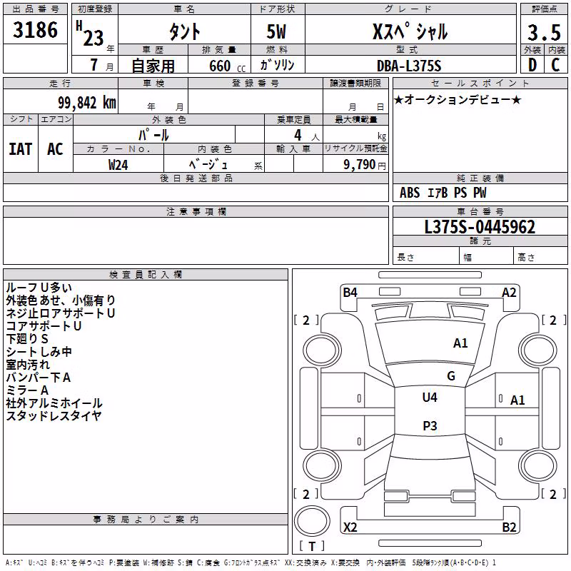 DAIHATSU TANTO