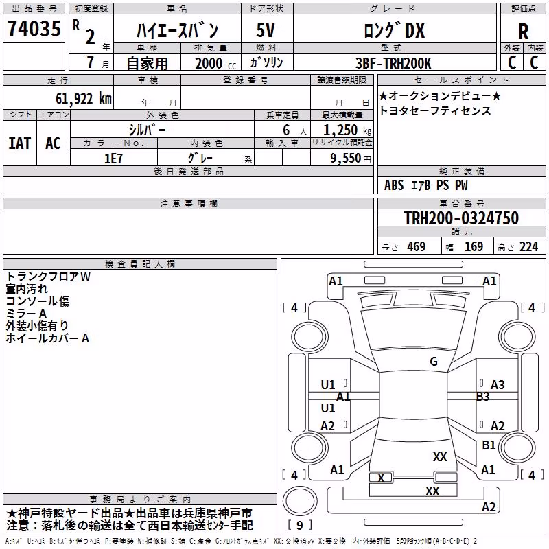 TOYOTA REGIUS ACE