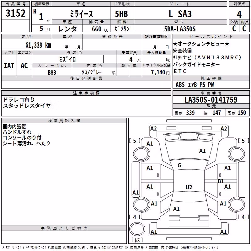 DAIHATSU MIRA E:S