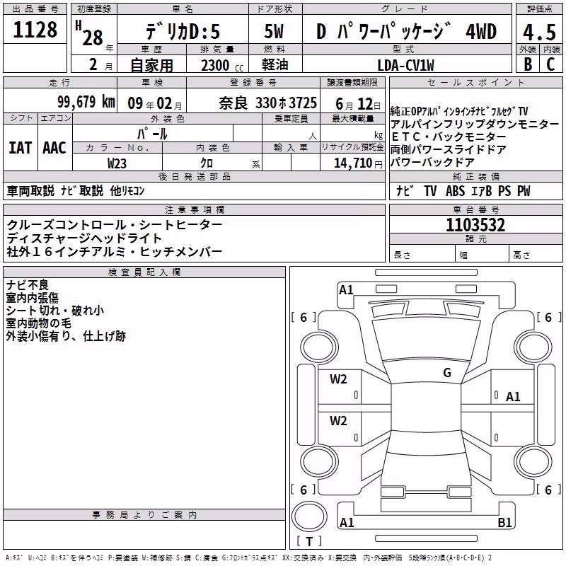 MITSUBISHI DELICA D:5