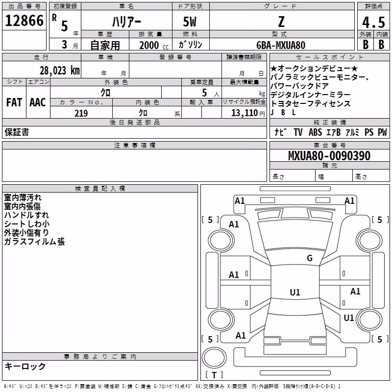 TOYOTA HARRIER