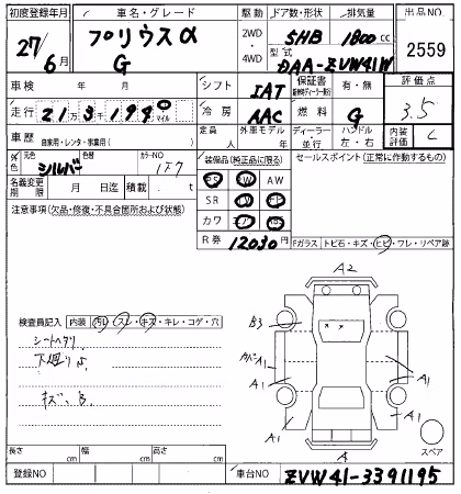 TOYOTA PRIUS ALPHA