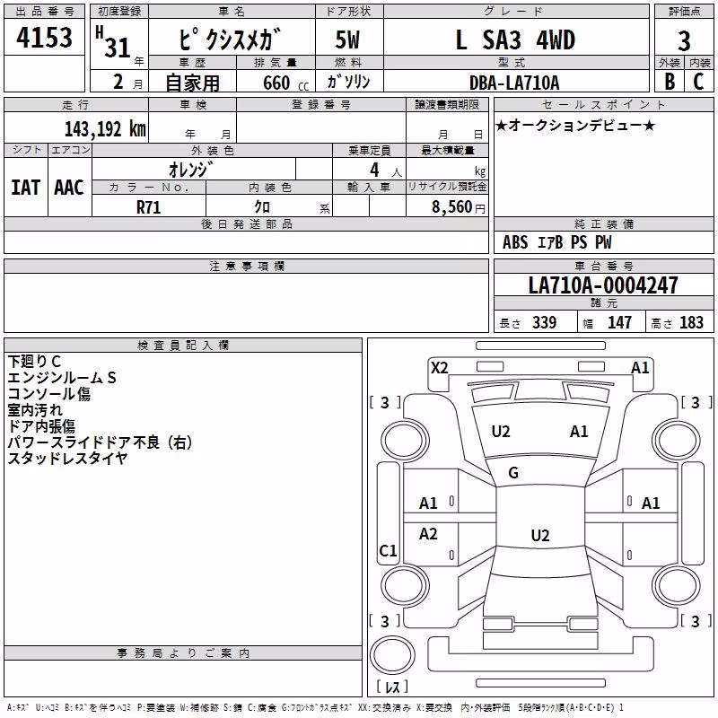 TOYOTA PIXIS MEGA