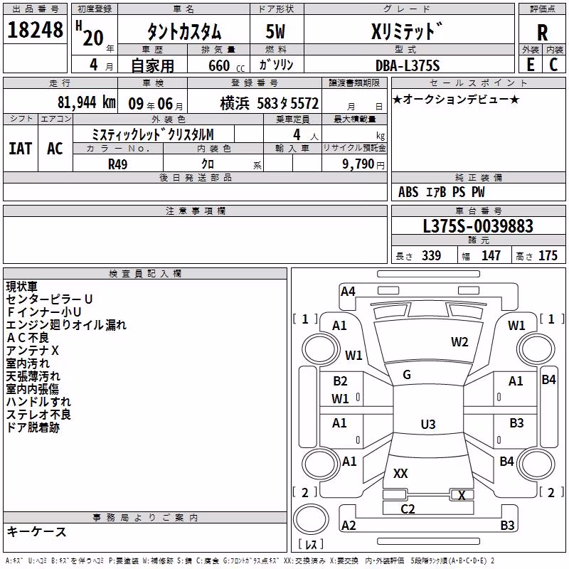 DAIHATSU TANTO