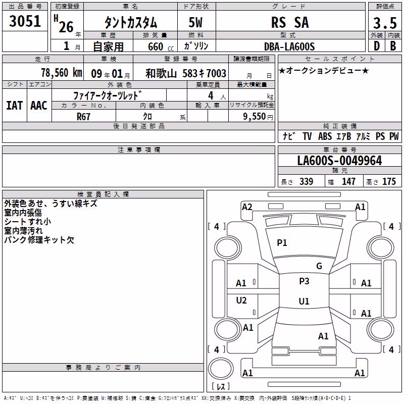 DAIHATSU TANTO
