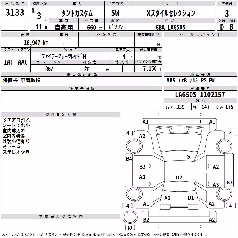 DAIHATSU TANTO