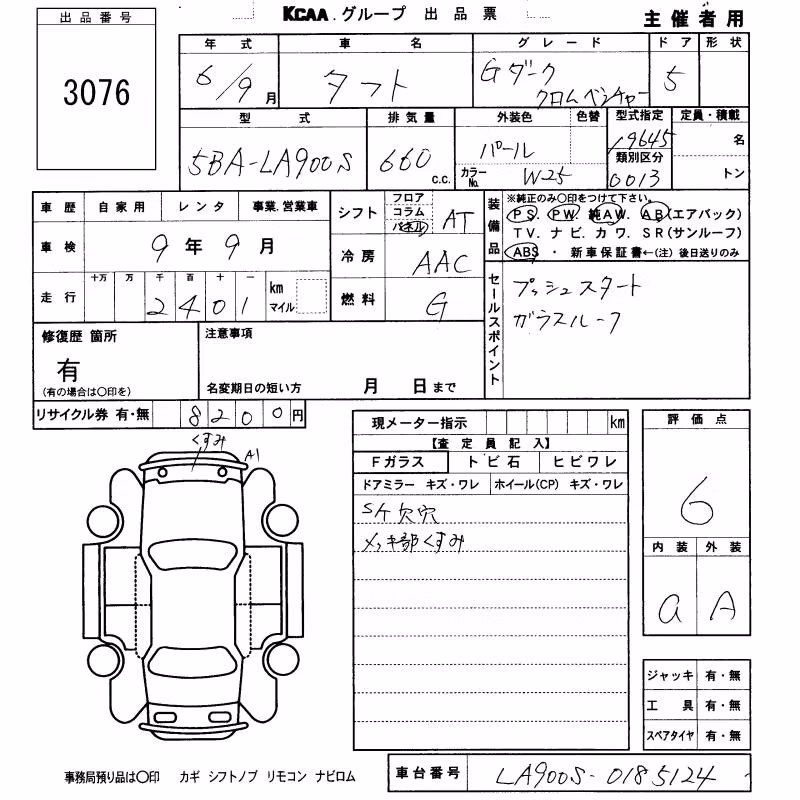 DAIHATSU TAFT
