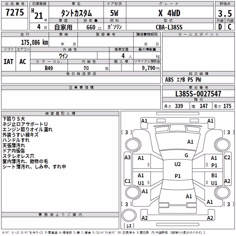 DAIHATSU TANTO