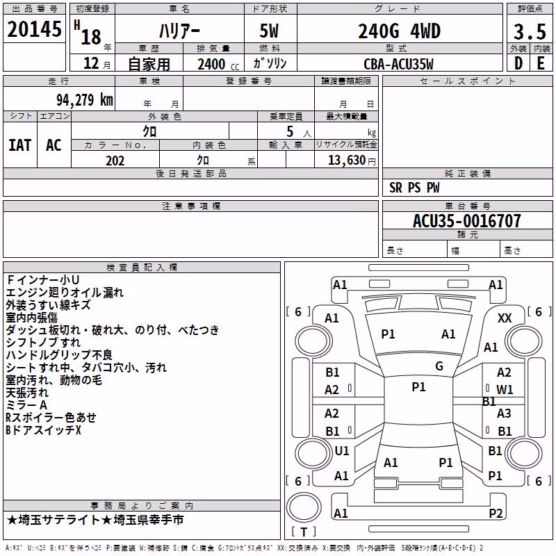 TOYOTA HARRIER