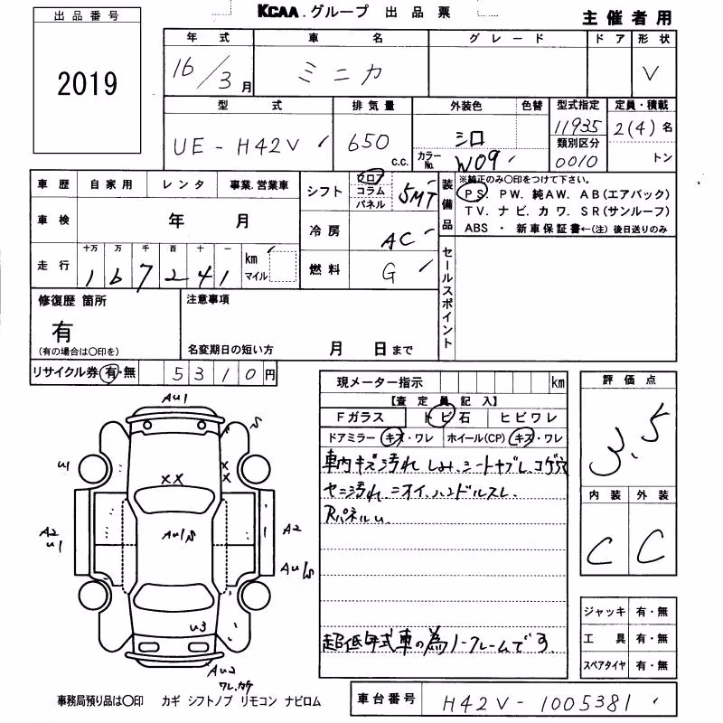 MITSUBISHI MINICA