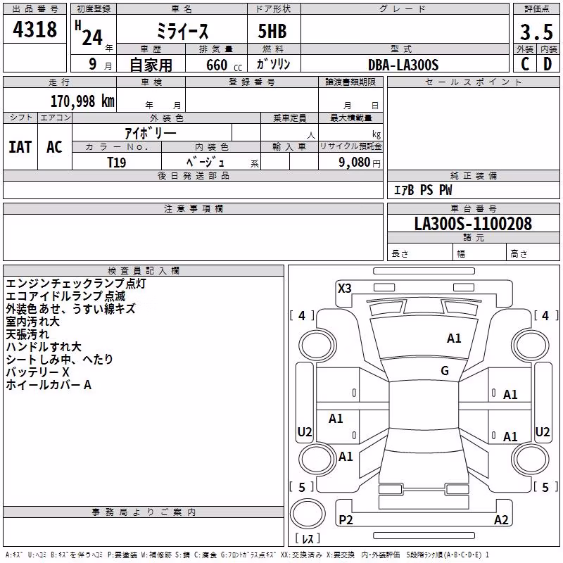 DAIHATSU MIRA E:S
