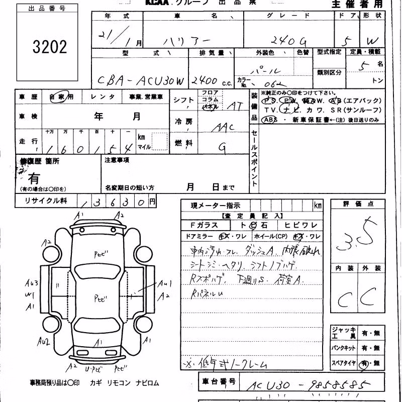 TOYOTA HARRIER