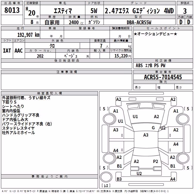 TOYOTA ESTIMA