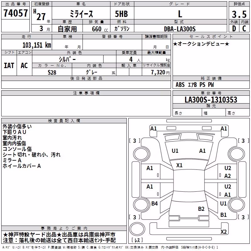 DAIHATSU MIRA E:S