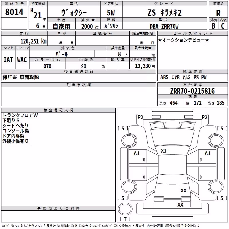 TOYOTA VOXY