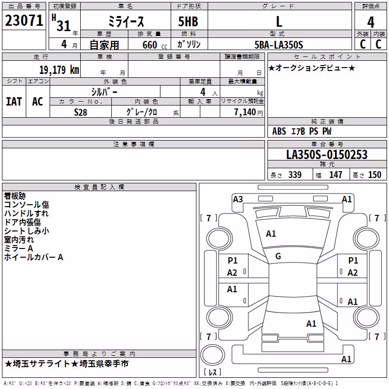 DAIHATSU MIRA E:S