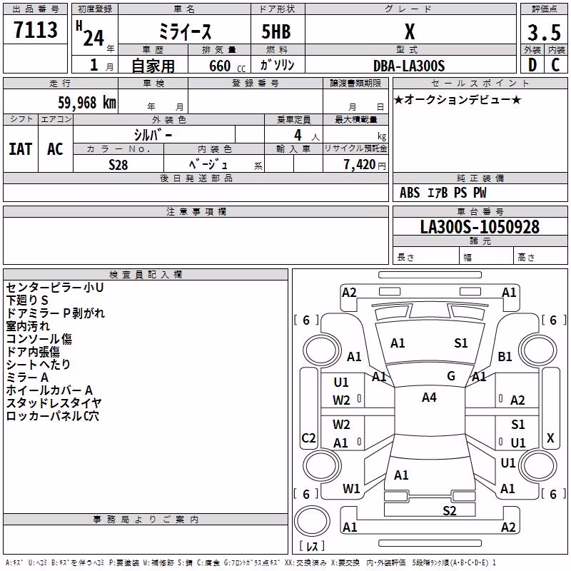 DAIHATSU MIRA E:S
