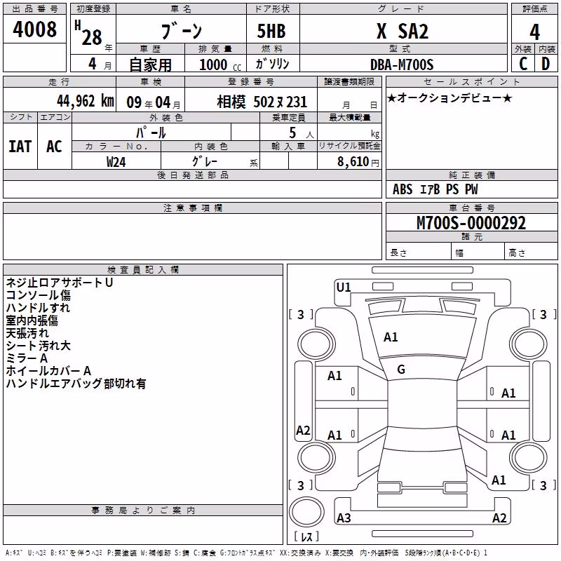 DAIHATSU BOON