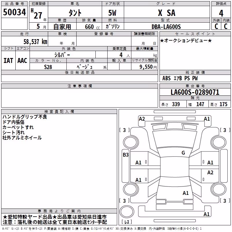 DAIHATSU TANTO