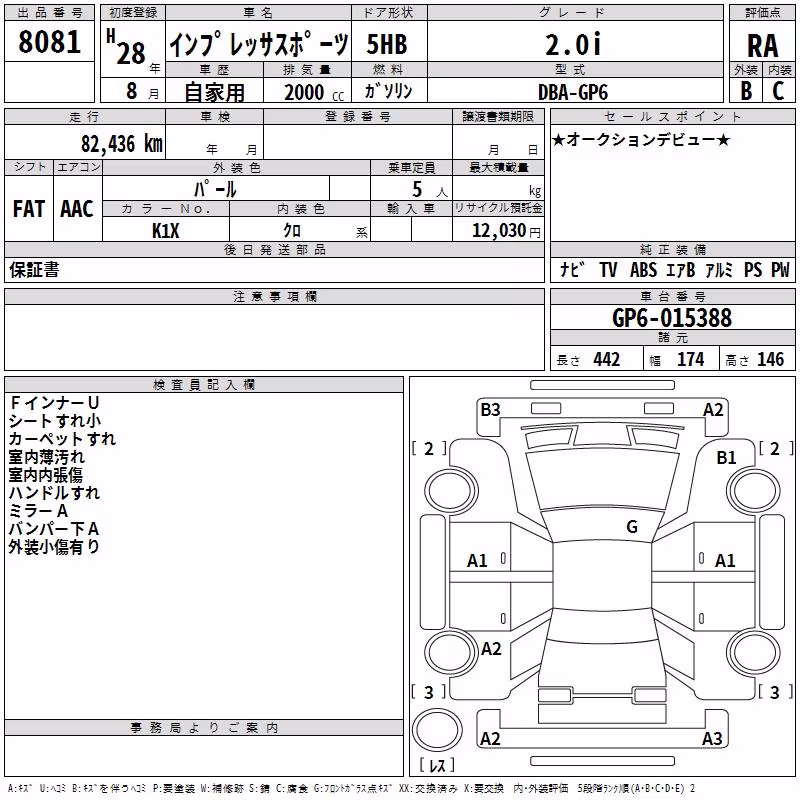 SUBARU IMPREZA
