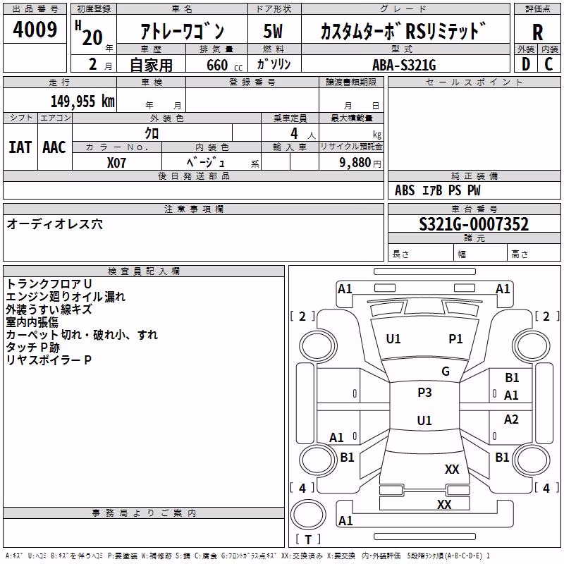 DAIHATSU ATRAI