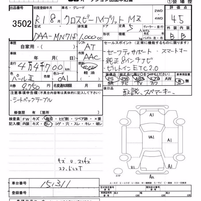 SUZUKI XBEE