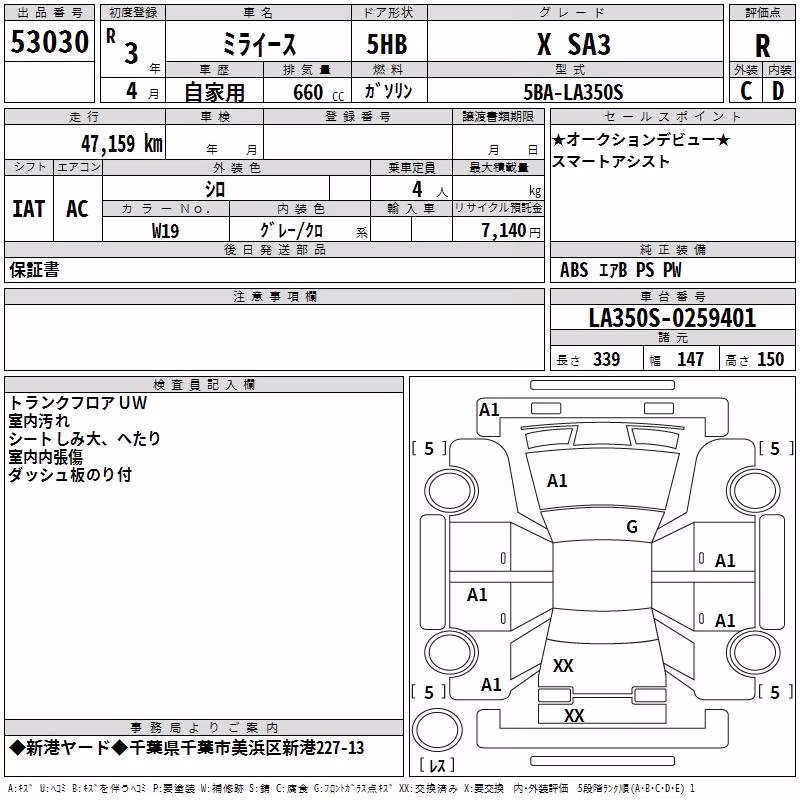 DAIHATSU MIRA E:S