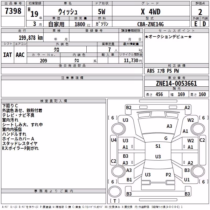 TOYOTA WISH
