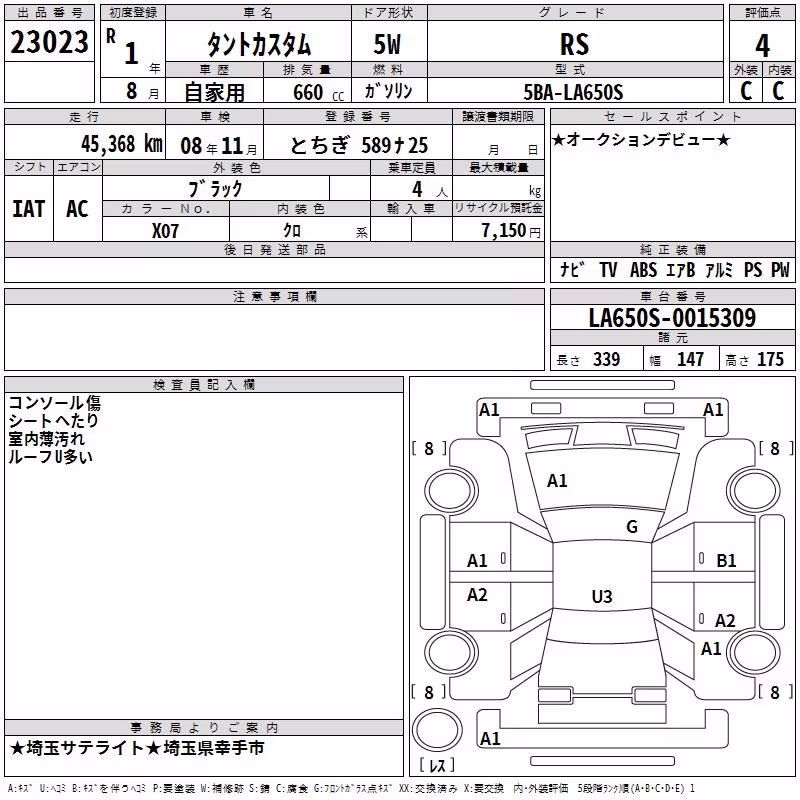 DAIHATSU TANTO