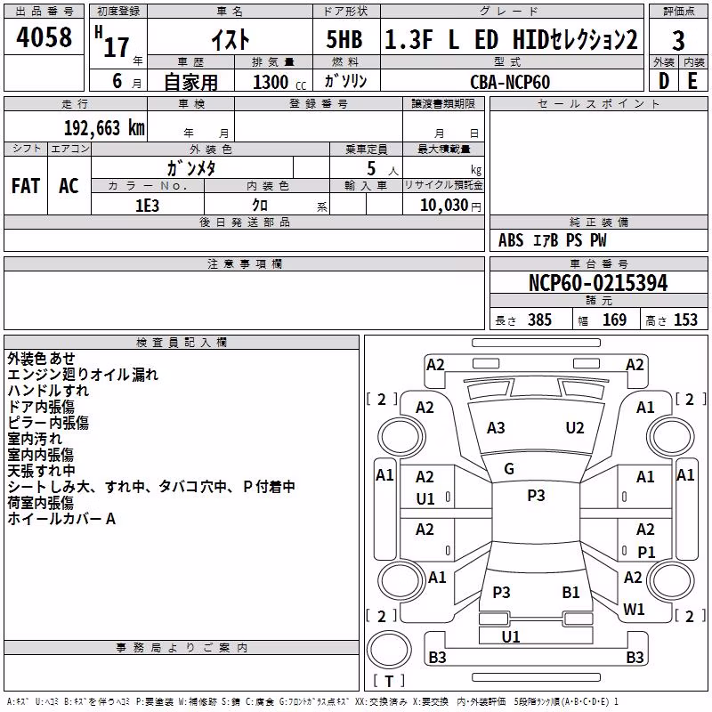 TOYOTA IST