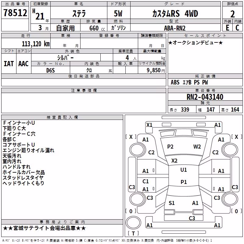 SUBARU STELLA