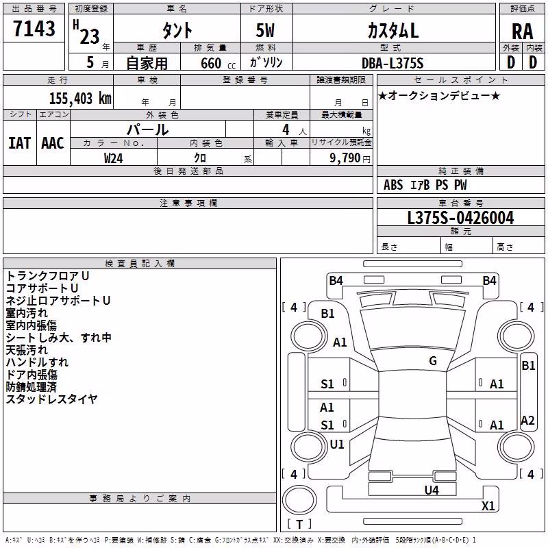 DAIHATSU TANTO