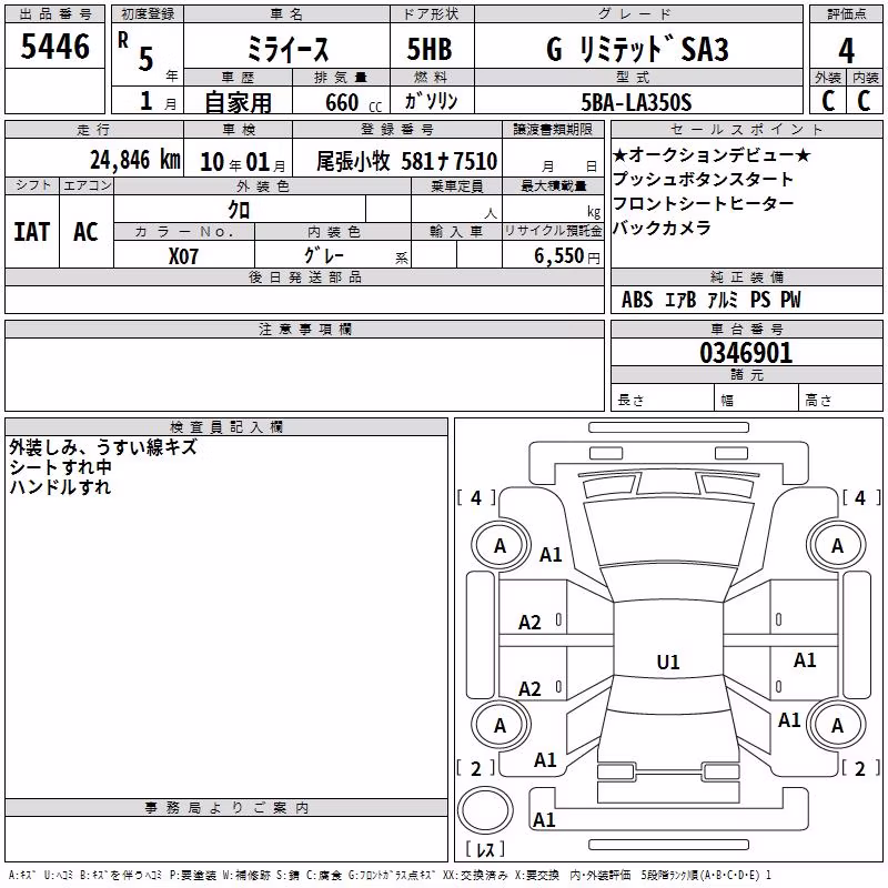 DAIHATSU MIRA E:S