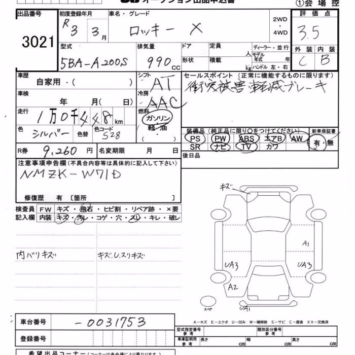DAIHATSU ROCKY