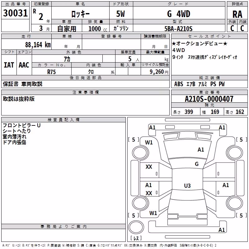 DAIHATSU ROCKY