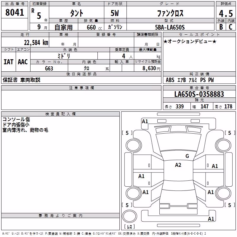 DAIHATSU TANTO
