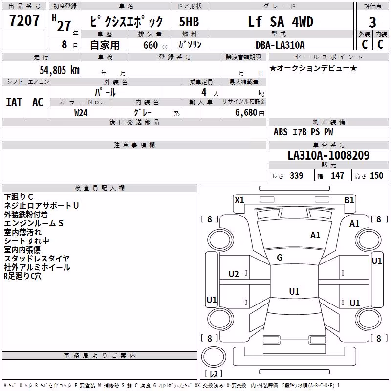 TOYOTA PIXIS EPOCH