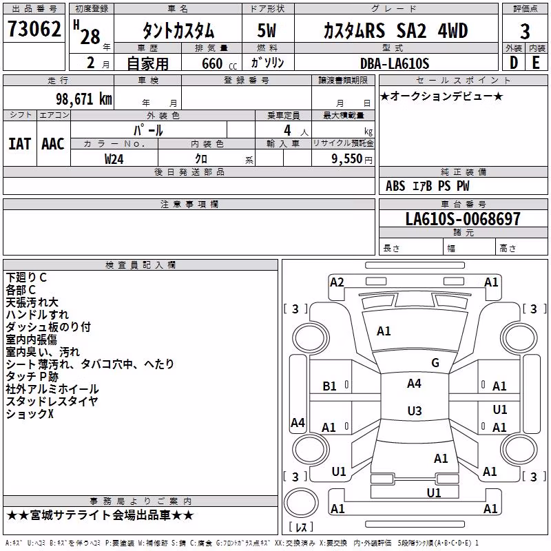 DAIHATSU TANTO