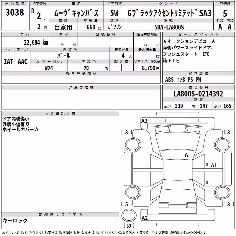 DAIHATSU MOVE CANBUS