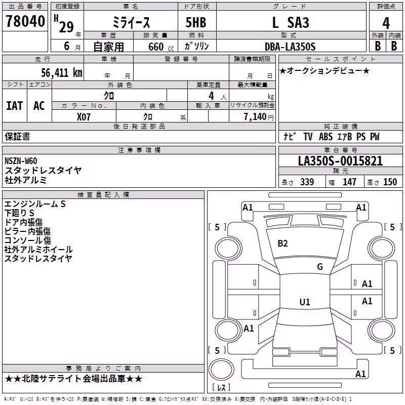 DAIHATSU MIRA E:S