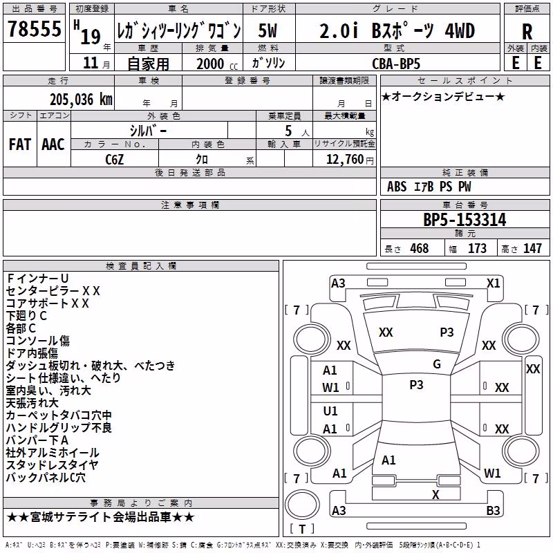 SUBARU LEGACY