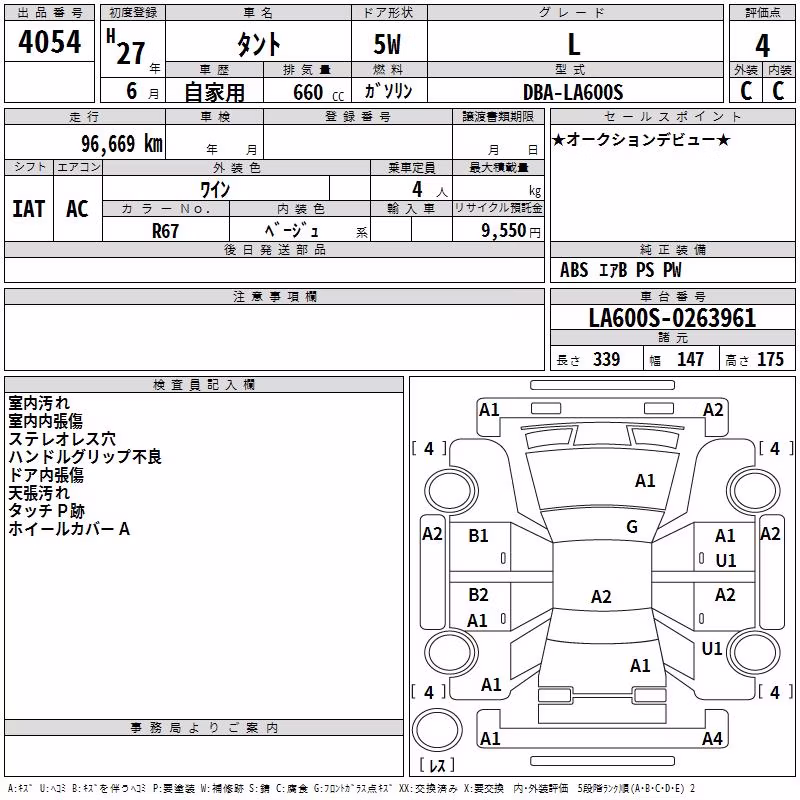 DAIHATSU TANTO