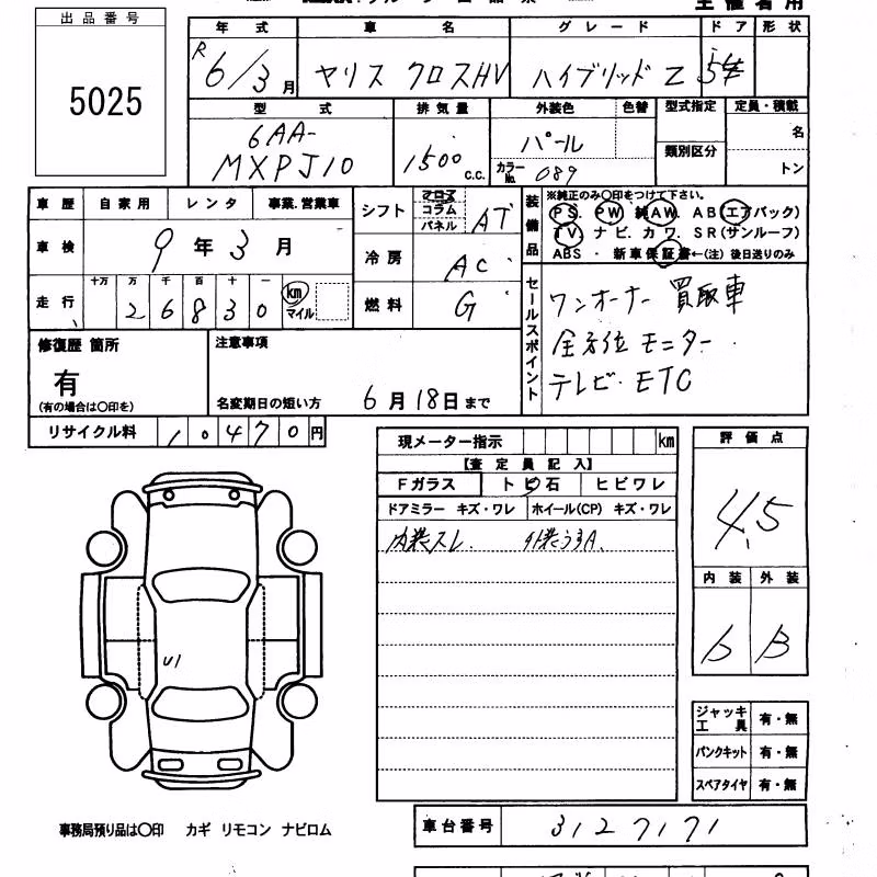TOYOTA YARIS CROSS