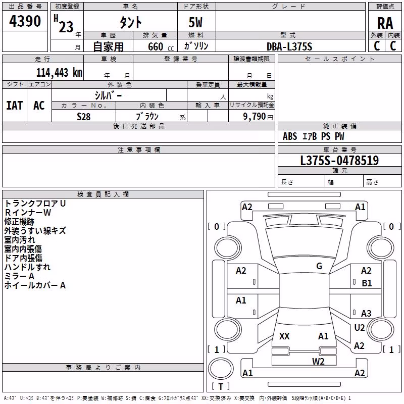 DAIHATSU TANTO